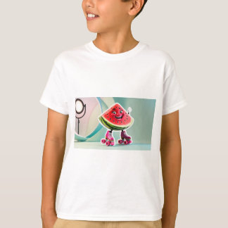 "Watermelon on Wheels: Fun & Playful T-Shirt 