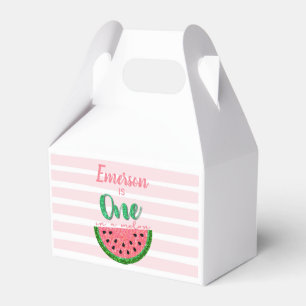 Watermelon, One in a Melon, Favour Boxes, Birthday Favour Box
