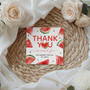 Watermelon One in a Melon Favour Gift Tags
