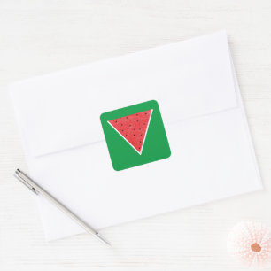 watermelon Palestine فلسطين Square Sticker