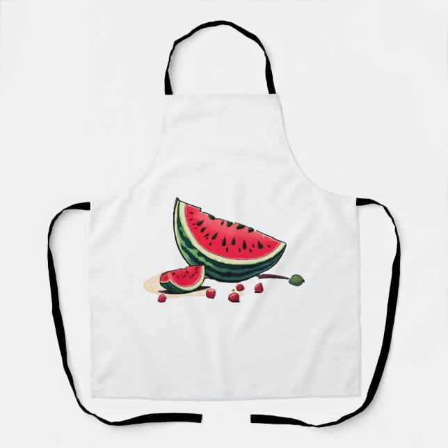 Watermelon Palestine Apron (Front)