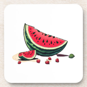 Watermelon Palestine Coaster