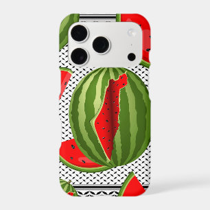 Watermelon Palestine Map Slice