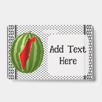 Watermelon Palestine Map Slice