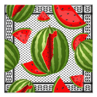 Watermelon Palestine Map Slice