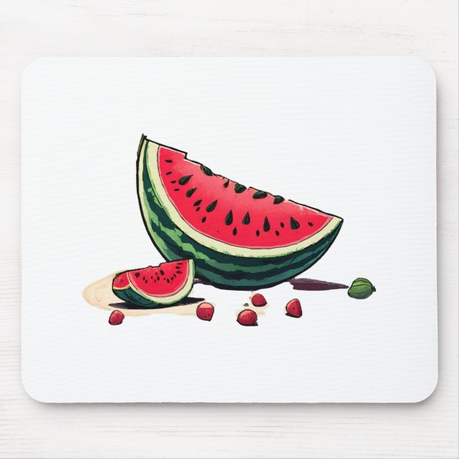 Watermelon Palestine Mouse Pad (Front)