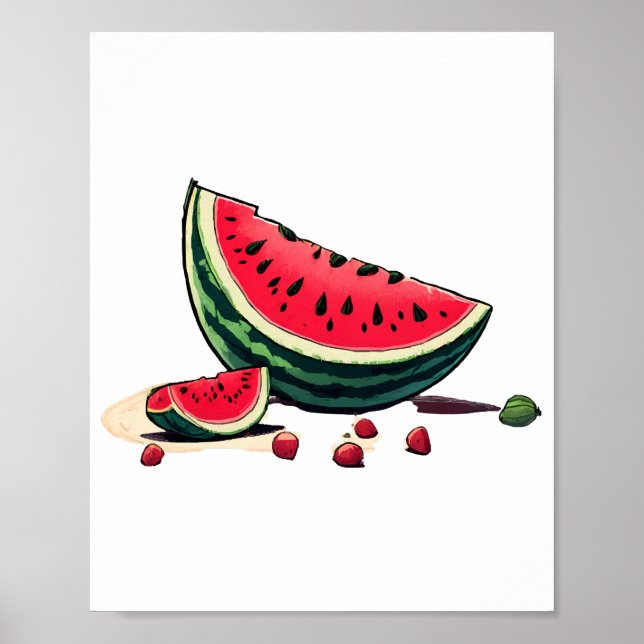 Watermelon Palestine Poster (Front)
