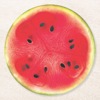 Watermelon Paper Coasters (set of 6)