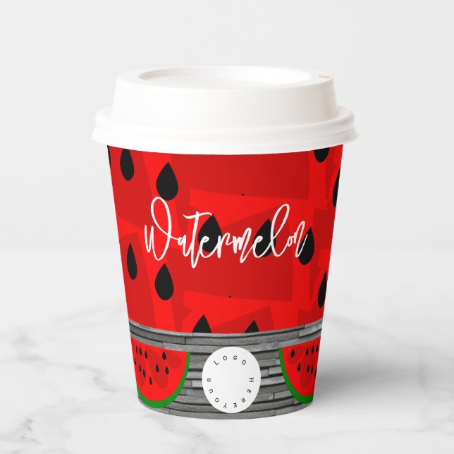 Watermelon  paper cups (Front)
