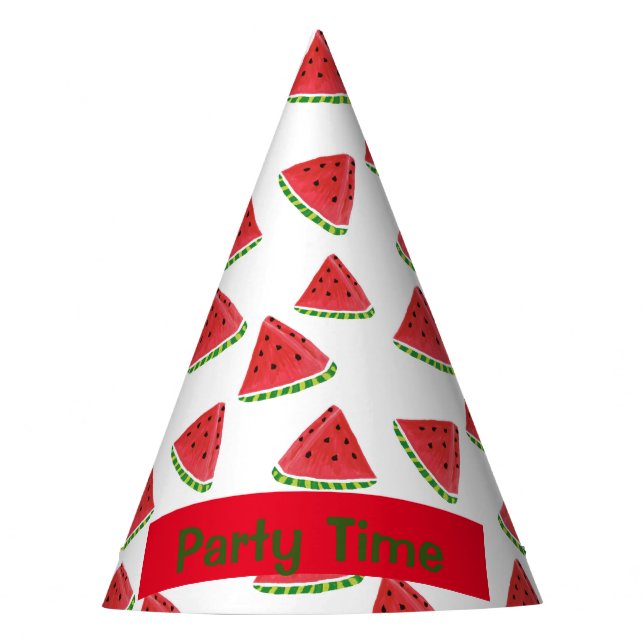 Watermelon Party Hat (Front)