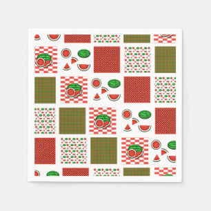 Watermelon Patchwork Napkin