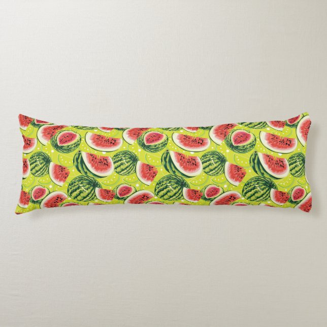Watermelon Pattern 2 Body Cushion (Front)