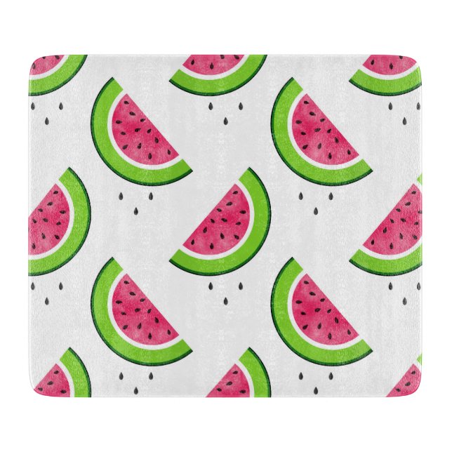 Watermelon Pattern 2 Cutting Board (Front)