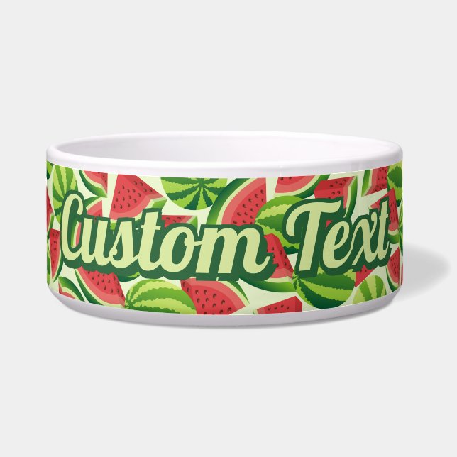 Watermelon Pattern Bowl (Front)