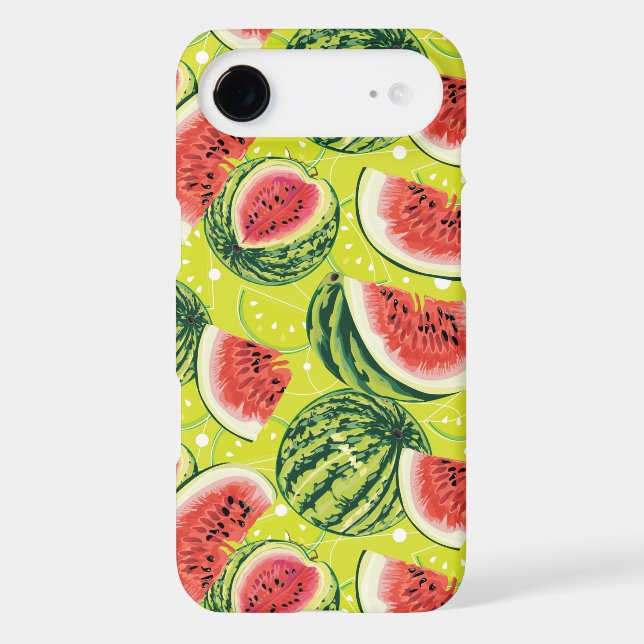 Watermelon Pattern Case-Mate iPhone Case (Back)