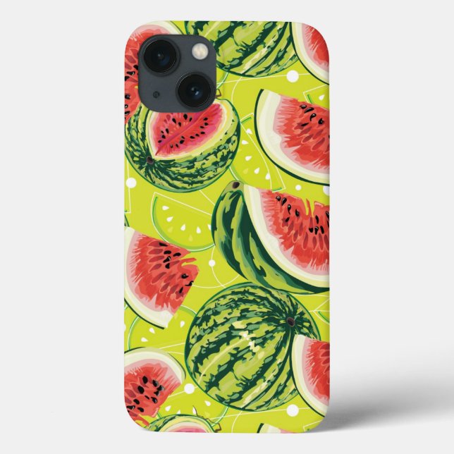 Watermelon Pattern Case-Mate iPhone Case (Back)