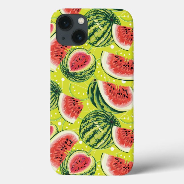Watermelon Pattern Case-Mate iPhone Case (Back)