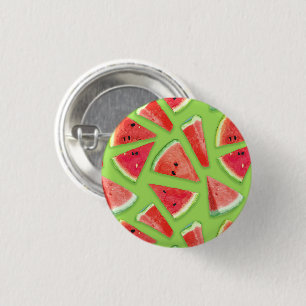 Watermelon Pattern Creation 3 Cm Round Badge