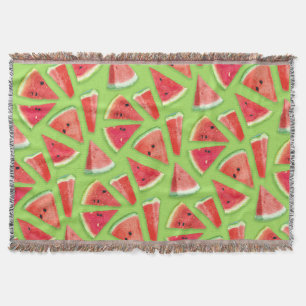 Watermelon Pattern Creation 3 Throw Blanket