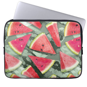 Watermelon Pattern Creation 4 Laptop Sleeve