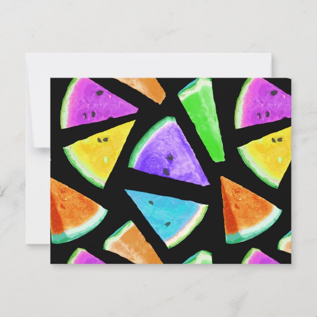 Watermelon Pattern Creation 7 Card (Front)