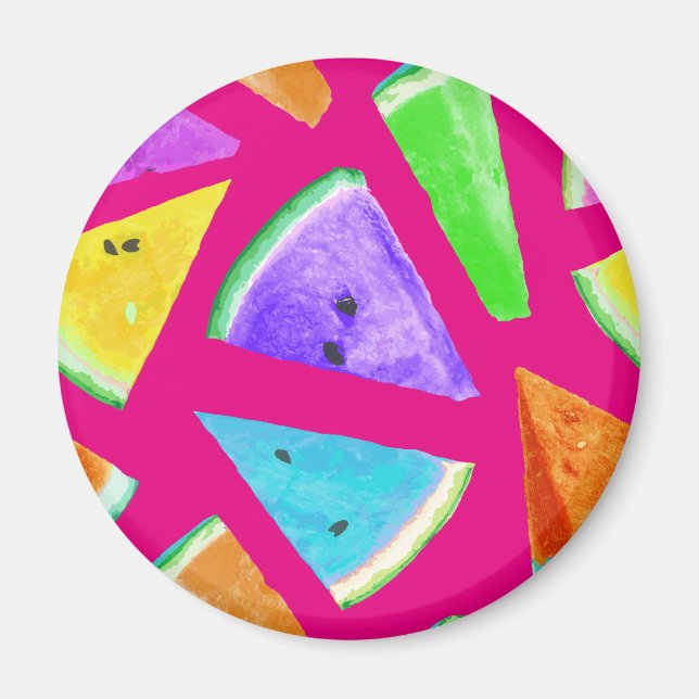 Watermelon Pattern Creation 9 Magnet (Front)