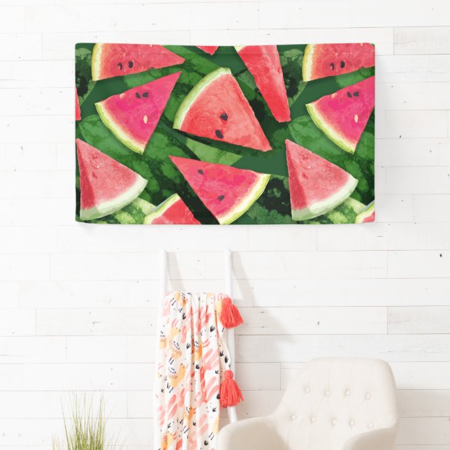 Watermelon Pattern Creation Banner (Insitu)