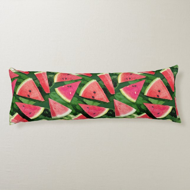Watermelon Pattern Creation Body Cushion (Back)