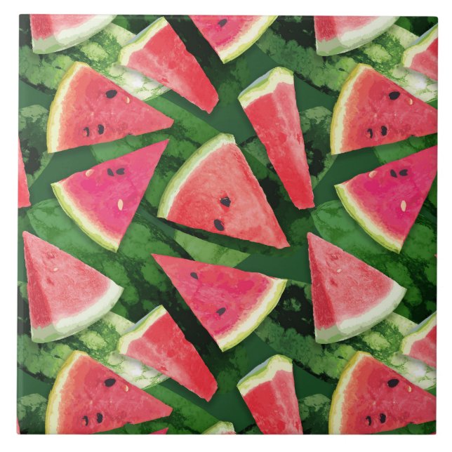 Watermelon Pattern Creation Tile (Front)
