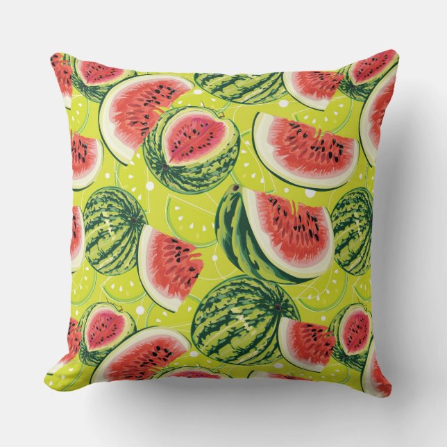 Watermelon Pattern Cushion (Front)