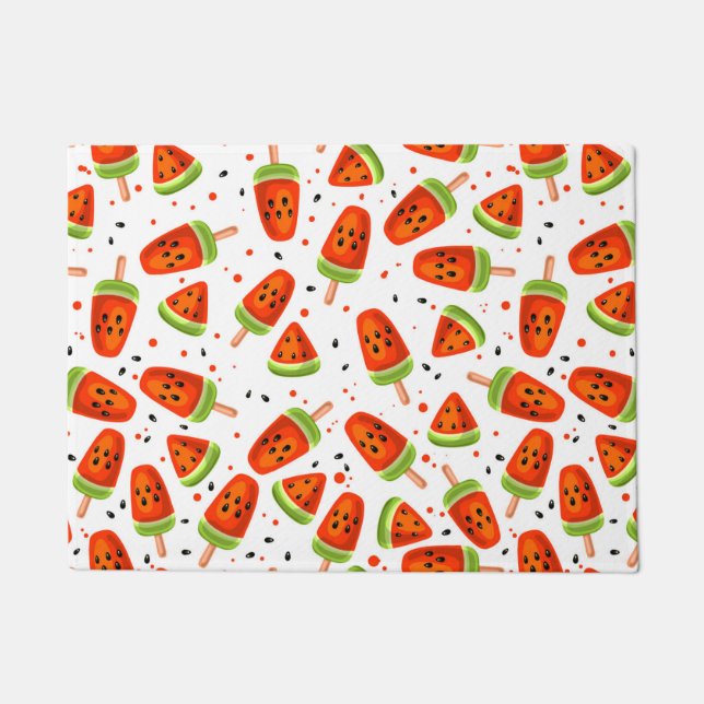 Watermelon pattern doormat (Front)