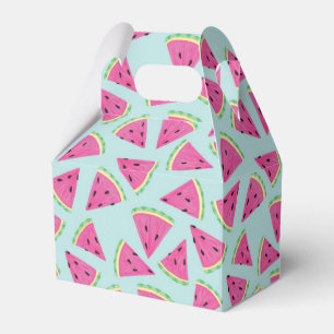 Watermelon pattern favour box