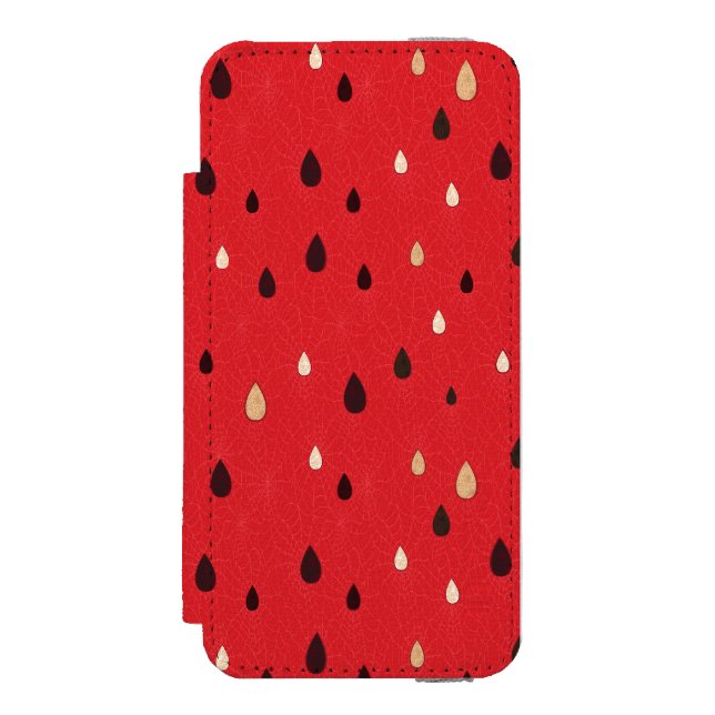 Watermelon Pattern Incipio iPhone Wallet Case (Folio Front)