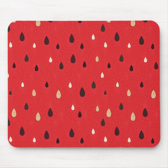 Watermelon Pattern Mouse Pad (Front)