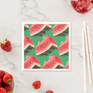 Watermelon Pattern Napkin