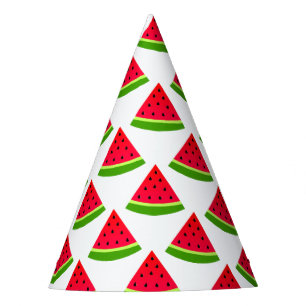 Watermelon Pattern Party Hat