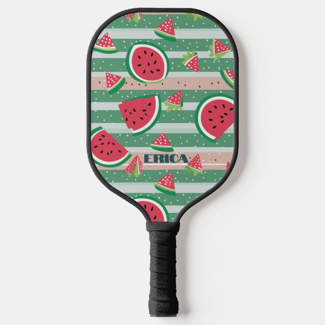 Watermelon Pattern Pickleball Paddle (Front)