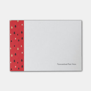 Watermelon Pattern Post-it Notes