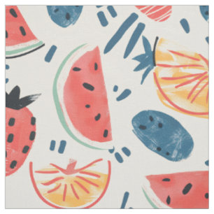 Watermelon Pattern Seamless Summer Fruit Cottage Fabric