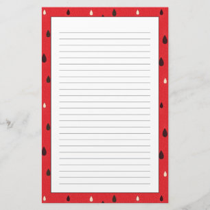 Watermelon Pattern Stationery