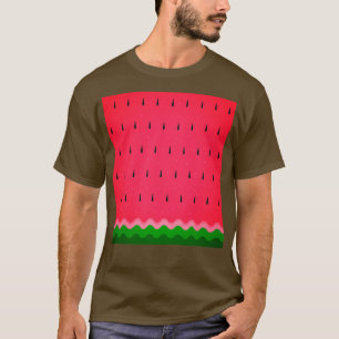 Watermelon Pattern Summer Fruit Food T-Shirt