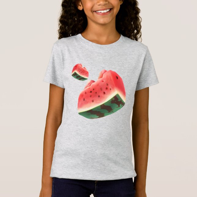 Watermelon Pattern T-Shirt (Front)