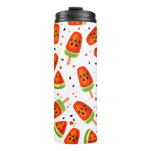 Watermelon pattern thermal tumbler (Front)