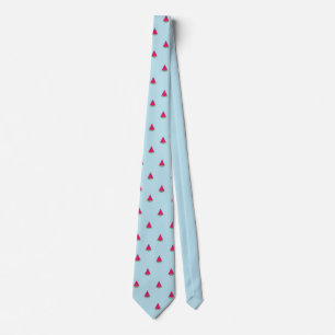 Watermelon pattern tie