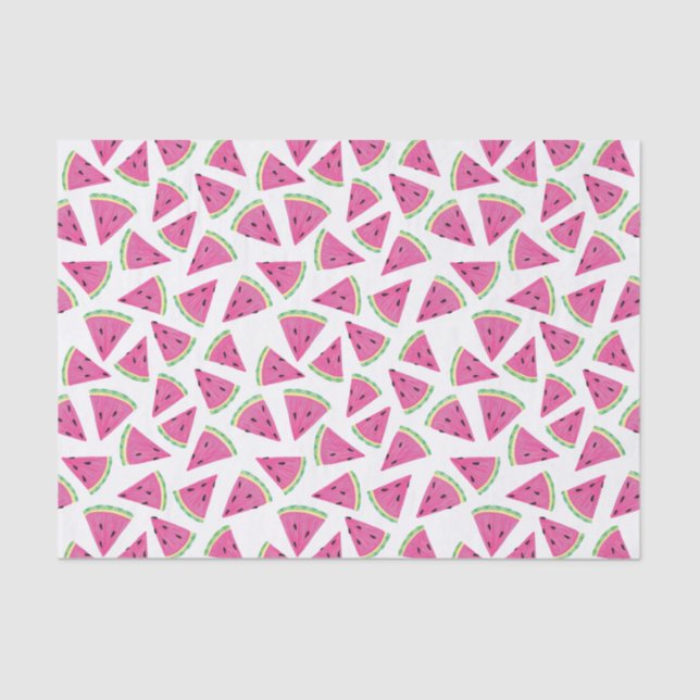 Watermelon pattern tissue paper (Front)
