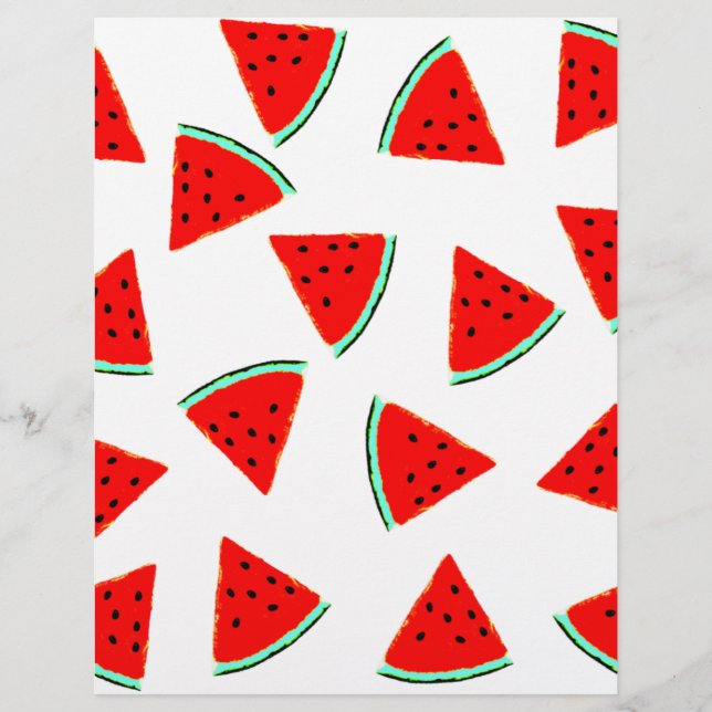 Watermelon Pattern Triangles (Front)