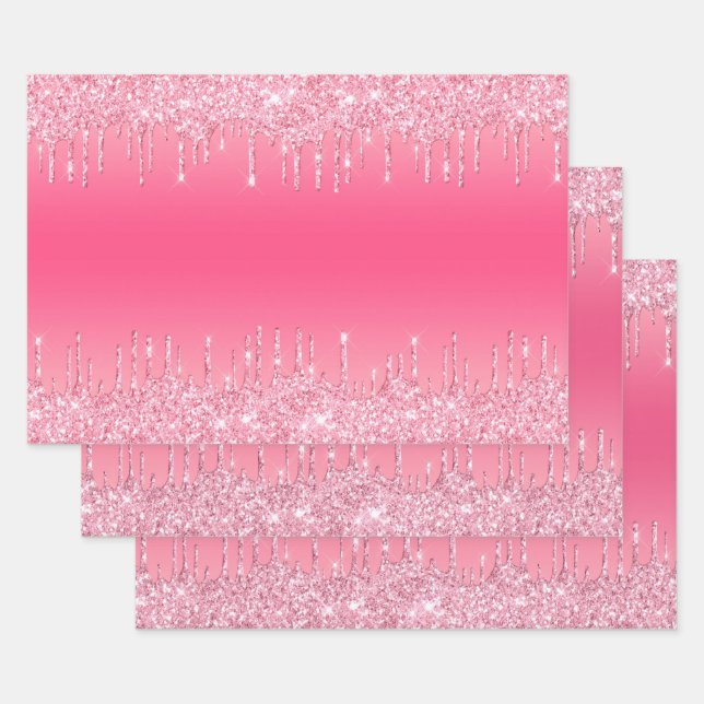 Watermelon Pattern  Wrapping Paper Sheet (Set)