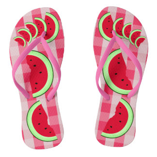 Watermelon Picnic Fruity Fun Summer Jandals