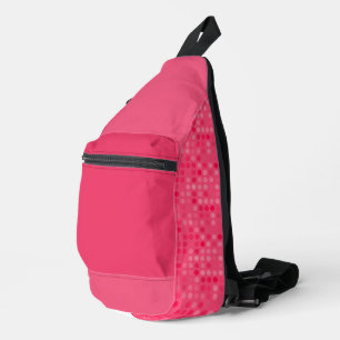 watermelon pink dots sling bag