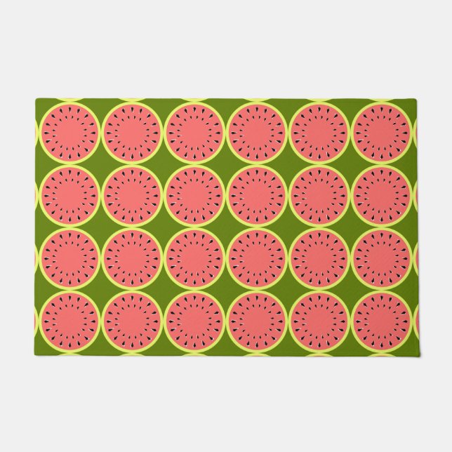 Watermelon Pink Multi Doormat (Front)